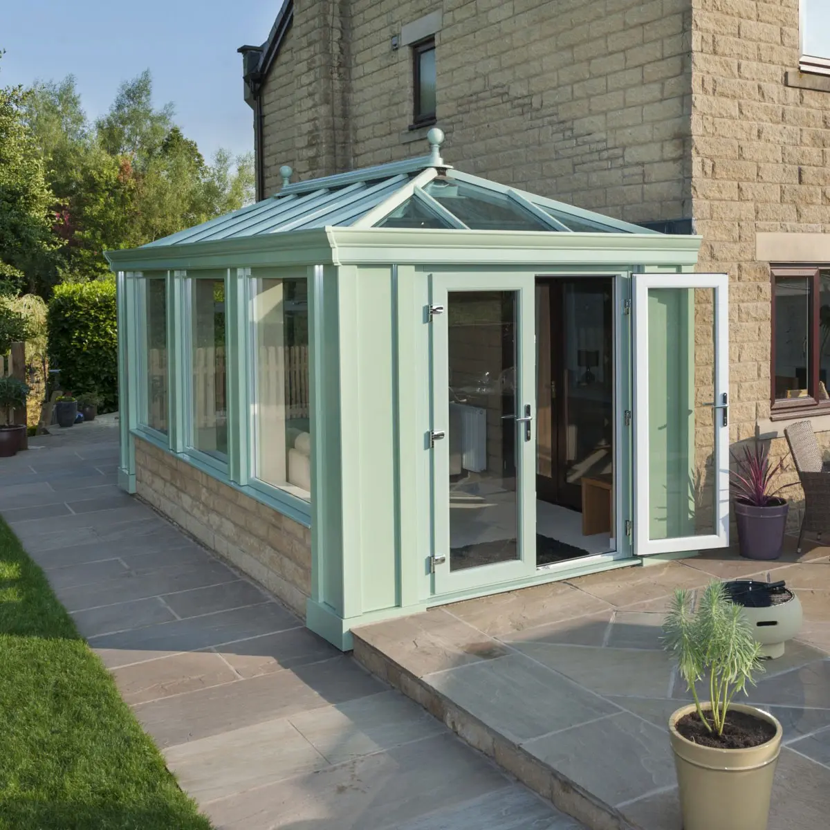 modern french doors Woking